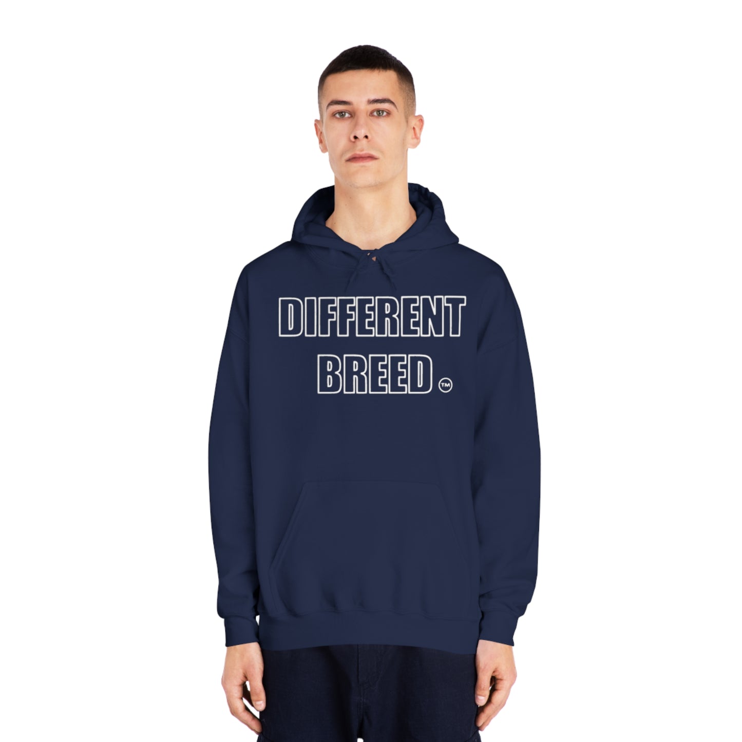 DIFFERENT BREED Unisex DryBlend® Hooded Sweatshirt